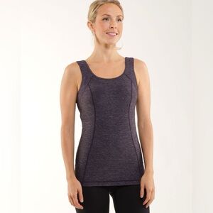 Lululemon Women’s Run Free Tank
Heathered Black‎ Swan